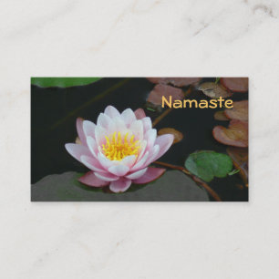 Individuell anpassbare Visitenkarte, Lotus Blossom Visitenkarte