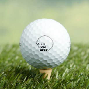 Individuell anpassbare Vorlage Erstellen Sie Ihre  Golfball