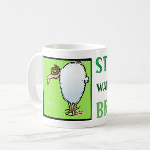 Individuell anpassbare Zodiac-Signatur-Persönlichk Tasse