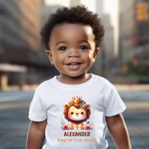 Individuell anpassbarer Baby-T - Shirt mit Niedlic