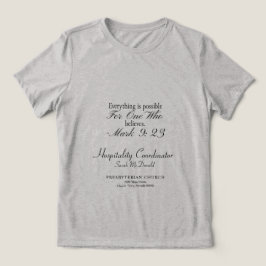 Individuell anpassbarer Christlicher T - Shirt