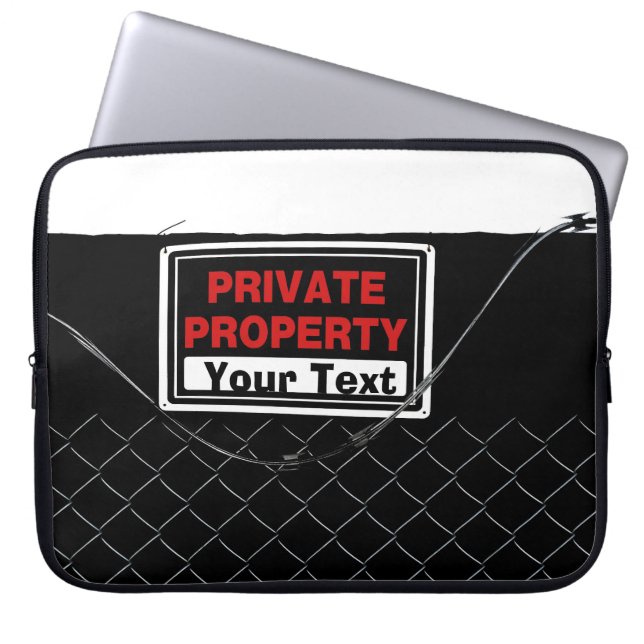Individuell anpassbarer Cooler Spaß einzigartig Laptopschutzhülle (Vorderseite)