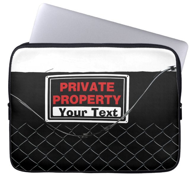Individuell anpassbarer Cooler Spaß einzigartig Laptopschutzhülle (Vorderseite)