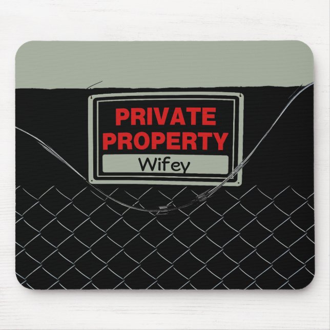 Individuell anpassbarer Cooler Spaß Mousepad (Vorne)