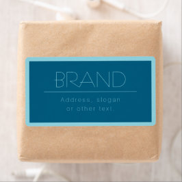 Individuell anpassbarer moderner Text | Ozean und 