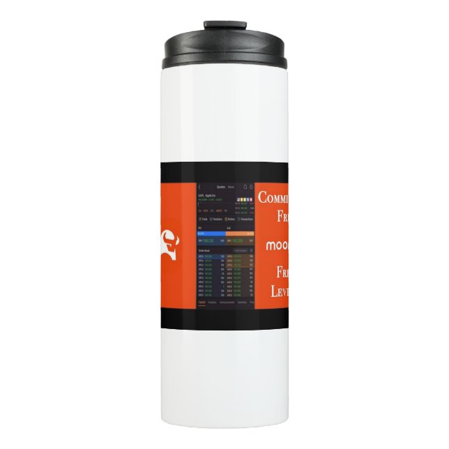 Individuell anpassbarer Wärmeleiter Thermosbecher (Vorderseite)