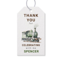 Individuell anpassbarer Zug Geburtstag Vielen Dank