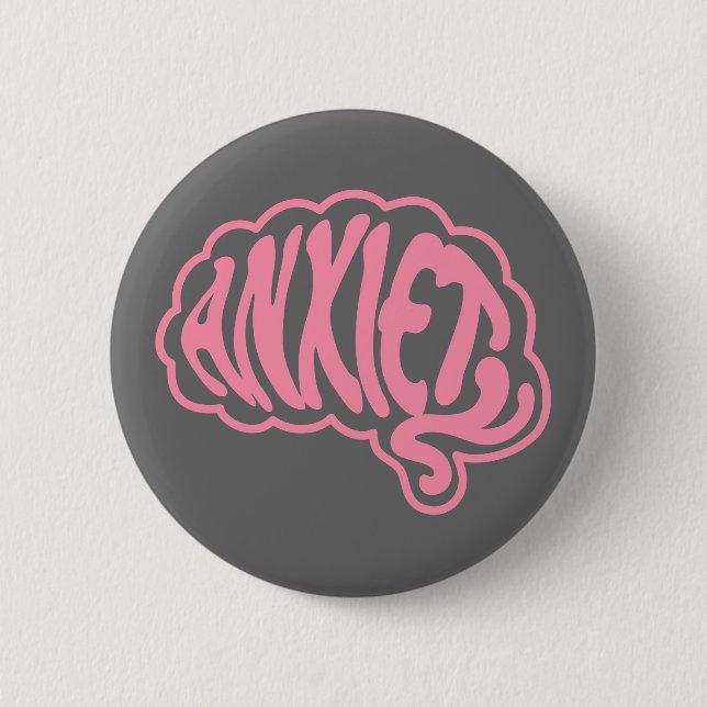 Individuell anpassbares Angstgeflecht Button (Vorderseite)