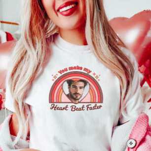 Individuell anpassbares Boyfriend Romantisches T-S T-Shirt