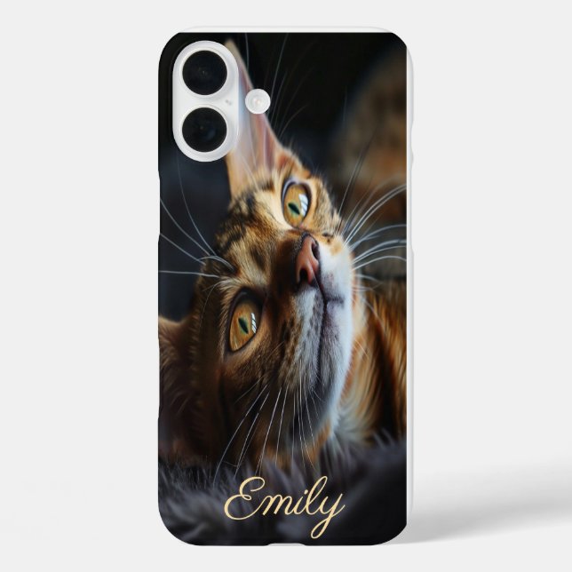 Individuell anpassbares iPhone für Cat Lovers Case-Mate iPhone Hülle (Rückseite)