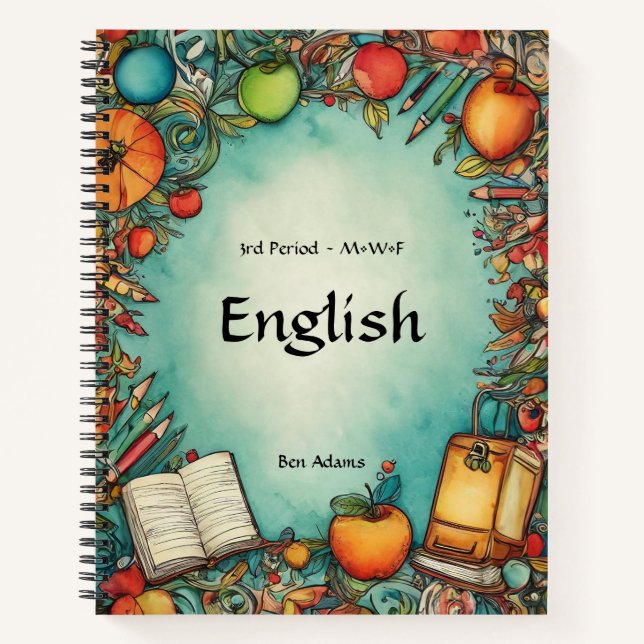 Individuell anpassbares SachNotebook Notizbuch (Vorderseite)