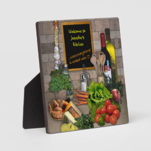 (individuell einstellbar) Küche Fotoplatte