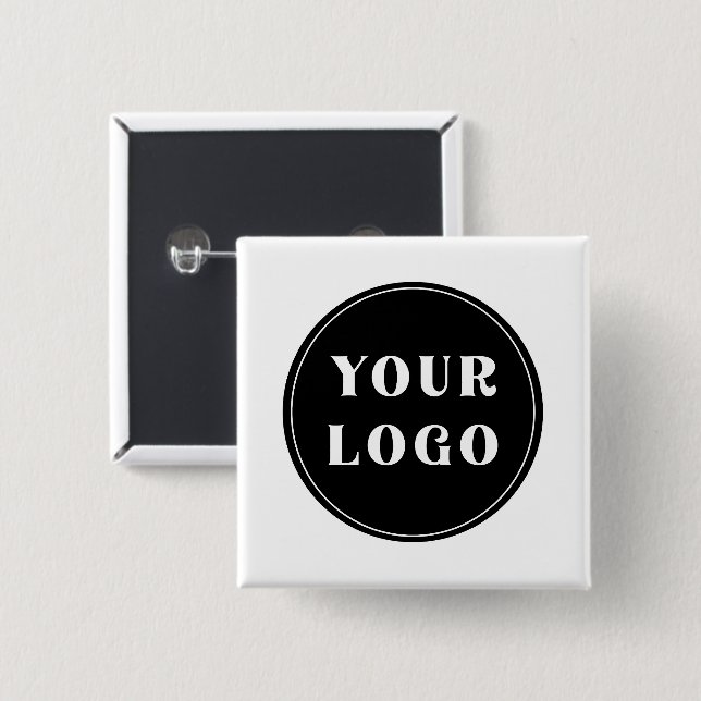 individuell, einzigartig, elegant & minimalistisch button (Vorne & Hinten)