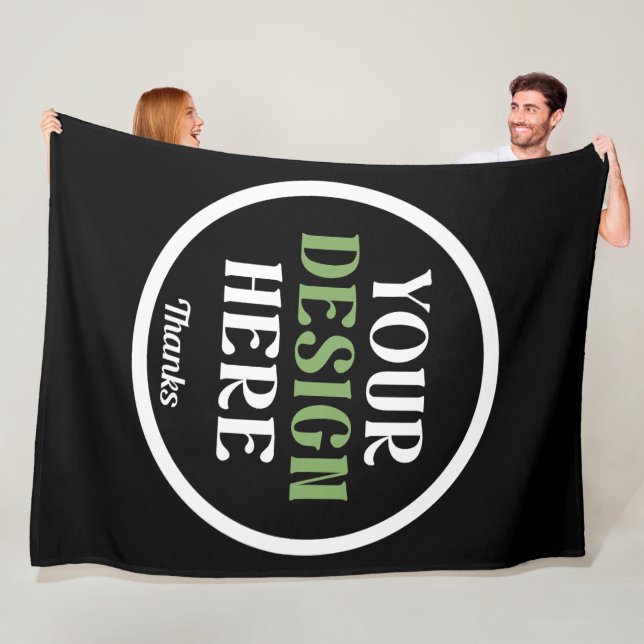 individuell, einzigartig, elegant & minimalistisch fleecedecke (Beispiel)