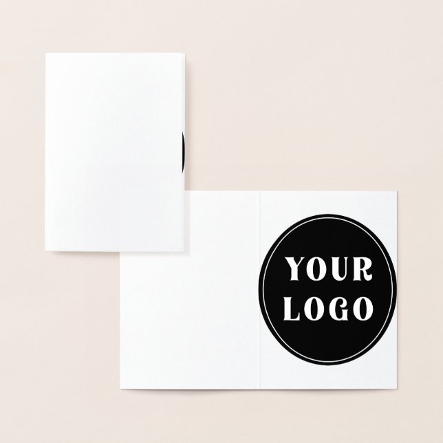 individuell, einzigartig, elegant & minimalistisch folienkarte (Anzeige)