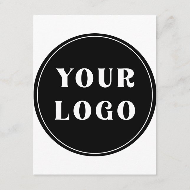 individuell, einzigartig, elegant & minimalistisch hinweiskarte (Vorderseite)