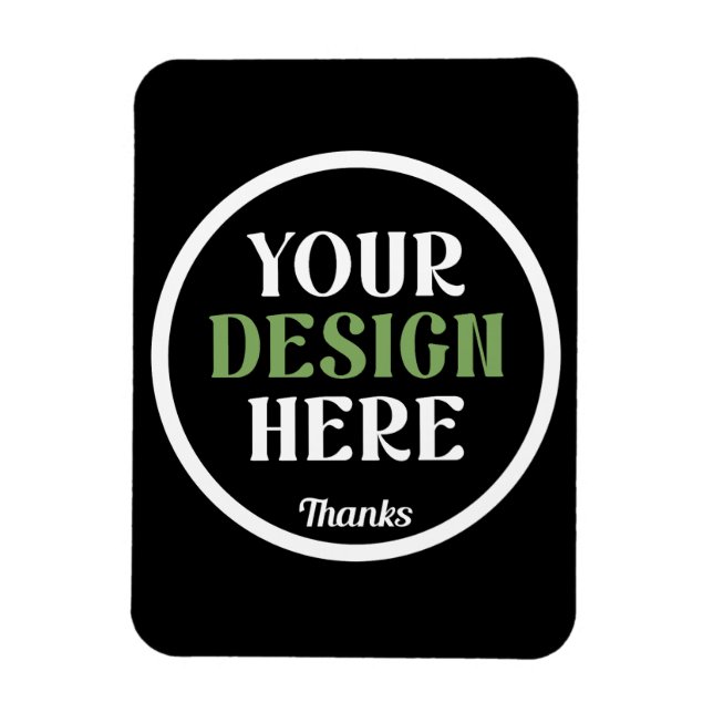 individuell, einzigartig, elegant & minimalistisch magnet (Vertikal)