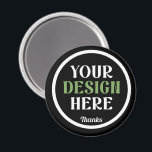 individuell, einzigartig, elegant & minimalistisch magnet<br><div class="desc">Dieses Design ist für alle zugänglich. Sie können das Logo,  Bilder,  Text und Farben nach Ihren Vorlieben anpassen. Vielen Dank.</div>