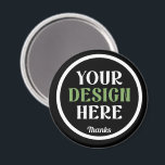 individuell, einzigartig, elegant & minimalistisch magnet<br><div class="desc">Dieses Design ist für alle zugänglich. Sie können das Logo,  Bilder,  Text und Farben nach Ihren Vorlieben anpassen. Vielen Dank.</div>