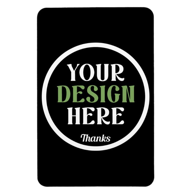 individuell, einzigartig, elegant & minimalistisch magnet (Vertikal)