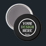 individuell, einzigartig, elegant & minimalistisch magnet<br><div class="desc">Dieses Design ist für alle zugänglich. Sie können das Logo,  Bilder,  Text und Farben nach Ihren Vorlieben anpassen. Vielen Dank.</div>