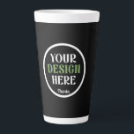 individuell, einzigartig, elegant & minimalistisch milchtasse<br><div class="desc">Dieses Design ist für alle zugänglich. Sie können das Logo,  Bilder,  Text und Farben nach Ihren Vorlieben anpassen. Vielen Dank.</div>
