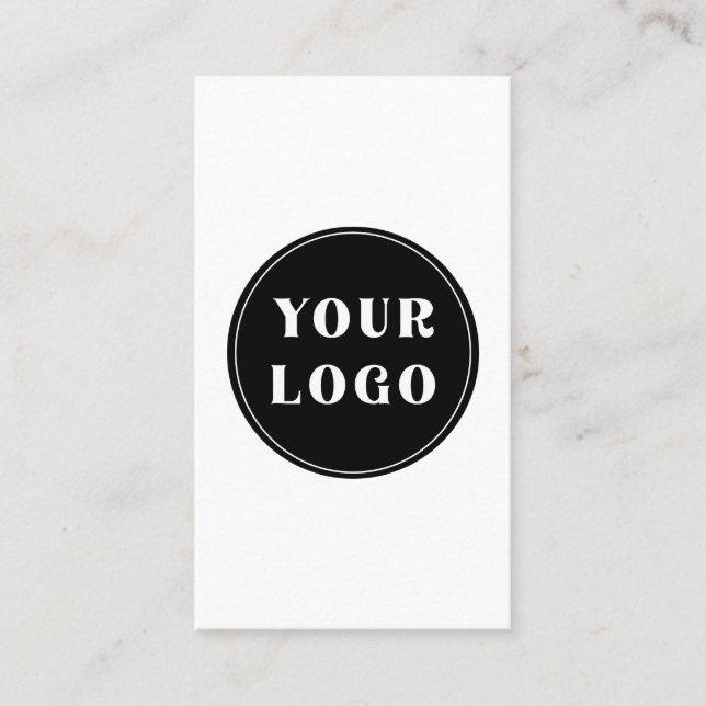 individuell, einzigartig, elegant & minimalistisch rabattkarte (Vorderseite)