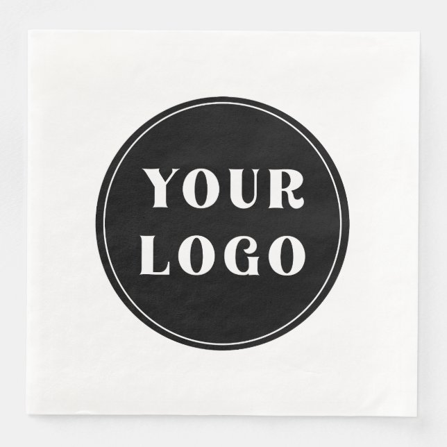 individuell, einzigartig, elegant & minimalistisch serviette (Vorderseite)