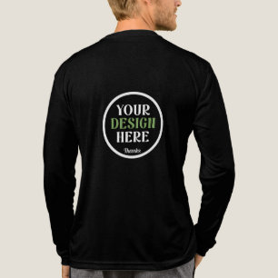individuell, einzigartig, elegant und minimalistis Tri-Blend shirt
