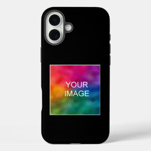 Individuell elegante, moderne, einfache Vorlage iPhone 16 Plus Hülle