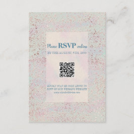 Individuell elegante, moderne Hochzeitskarte Begleitkarte