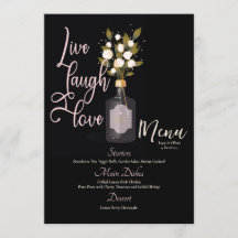 Individuell elegante, romantische, schwarze, blume