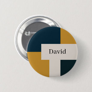 Individuell elegantes minimalistisches Design Button