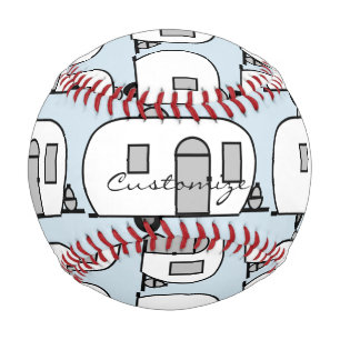 Individuell gedrehter Caravan Chez Trailer Baseball