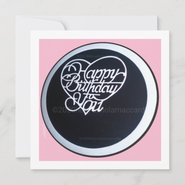 Individuell gestaltbare Happy Birthday to You Holi (Vorderseite)