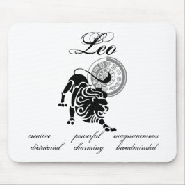 Individuell gestaltbare Leo Lion-Merkmale im griec Mousepad