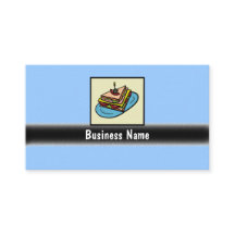 Individuell gestaltbare Sandwich-Shop-Visitenkarte