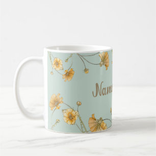 Individuell gestaltbare Tasse des Blumencoffee Tee