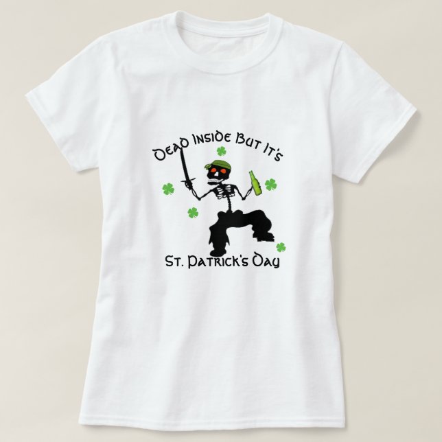 Individuell gestaltbare Tote, nur der St. Patrick' T-Shirt (Design vorne)