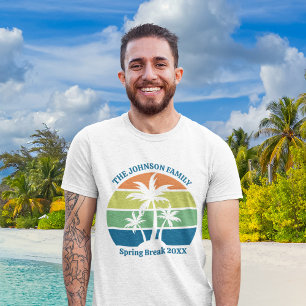 Individuell gestaltbare Tropical Island Palm Tree  T-Shirt