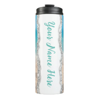 Individuell gestaltbarer 20 oz Beach Themed Tumble Thermosbecher
