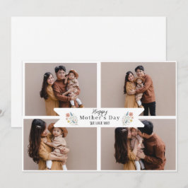Individuell gestaltbares Foto zum Muttertag Feiertagskarte