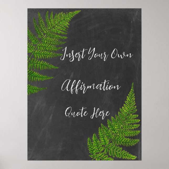 Individuell gestaltbares Poster Erstellen Sie Ihre (Vorne)