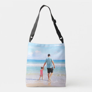 Individuell gestaltete Fotokreuztasche Tragetaschen Mit Langen Trägern