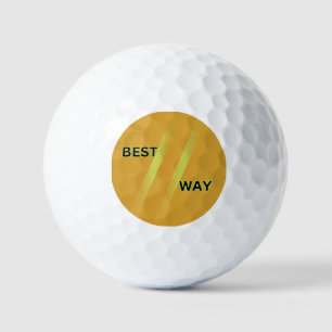Individuell gestaltete Golf Ball-Designs Golfball