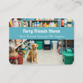 Individuell gestaltete Pet Shop Business Card - Li Visitenkarte