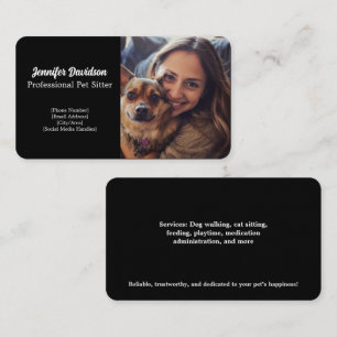 Individuell gestaltete Sitzplatzkarte Visitenkarte