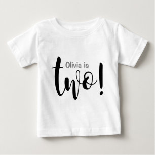 Individuell gestalteter 2-jähriger Baby-T - Shirt