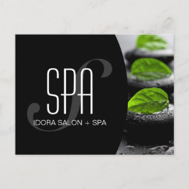 Individuell gestalteter Salon und Wellness-Center Postkarte