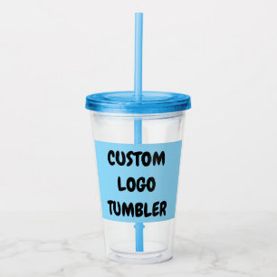 INDIVIDUELL GESTALTETER TUMBLER Acryl Kein Mindest Acryltrinkbecher